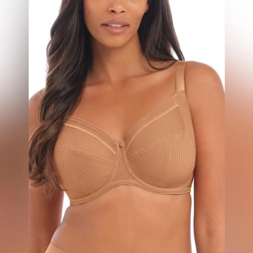 Fantasie 36DDD Fusion Full Cup Side Support Bra in Cinnamon